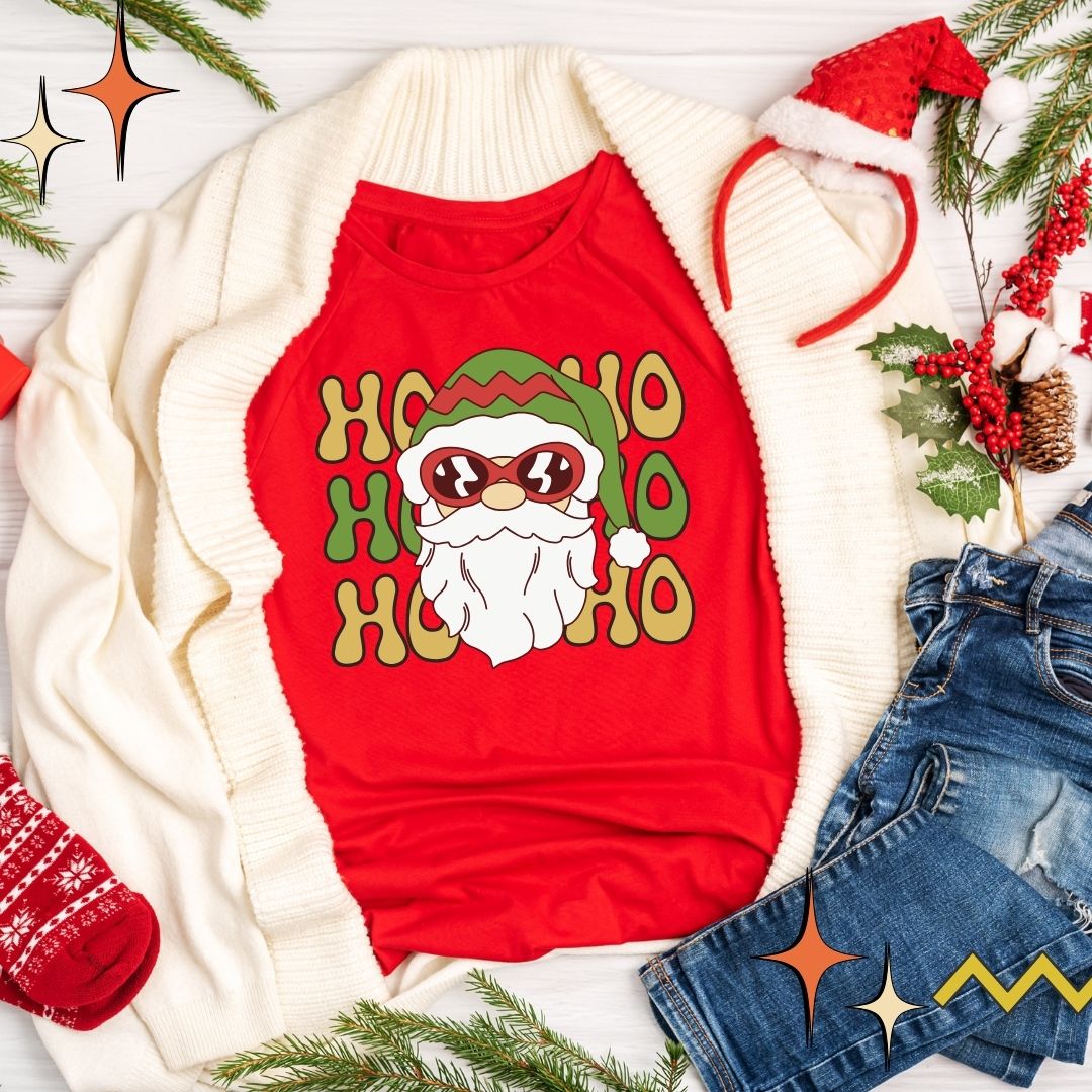 "Ho Ho Ho" GraphicSweatshirt